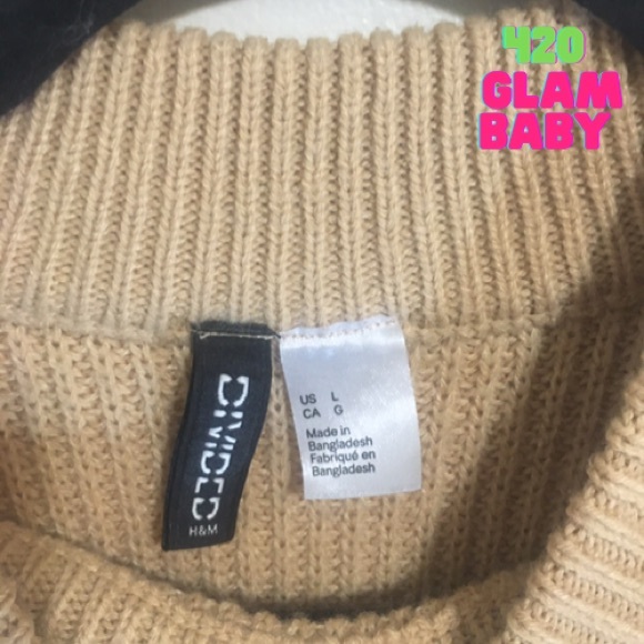 H&M Beige Wool Sweater - Picture 3 of 3